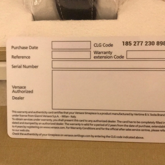 Mens  Versace watch V-Sport IP NWT - Picture 5 of 12